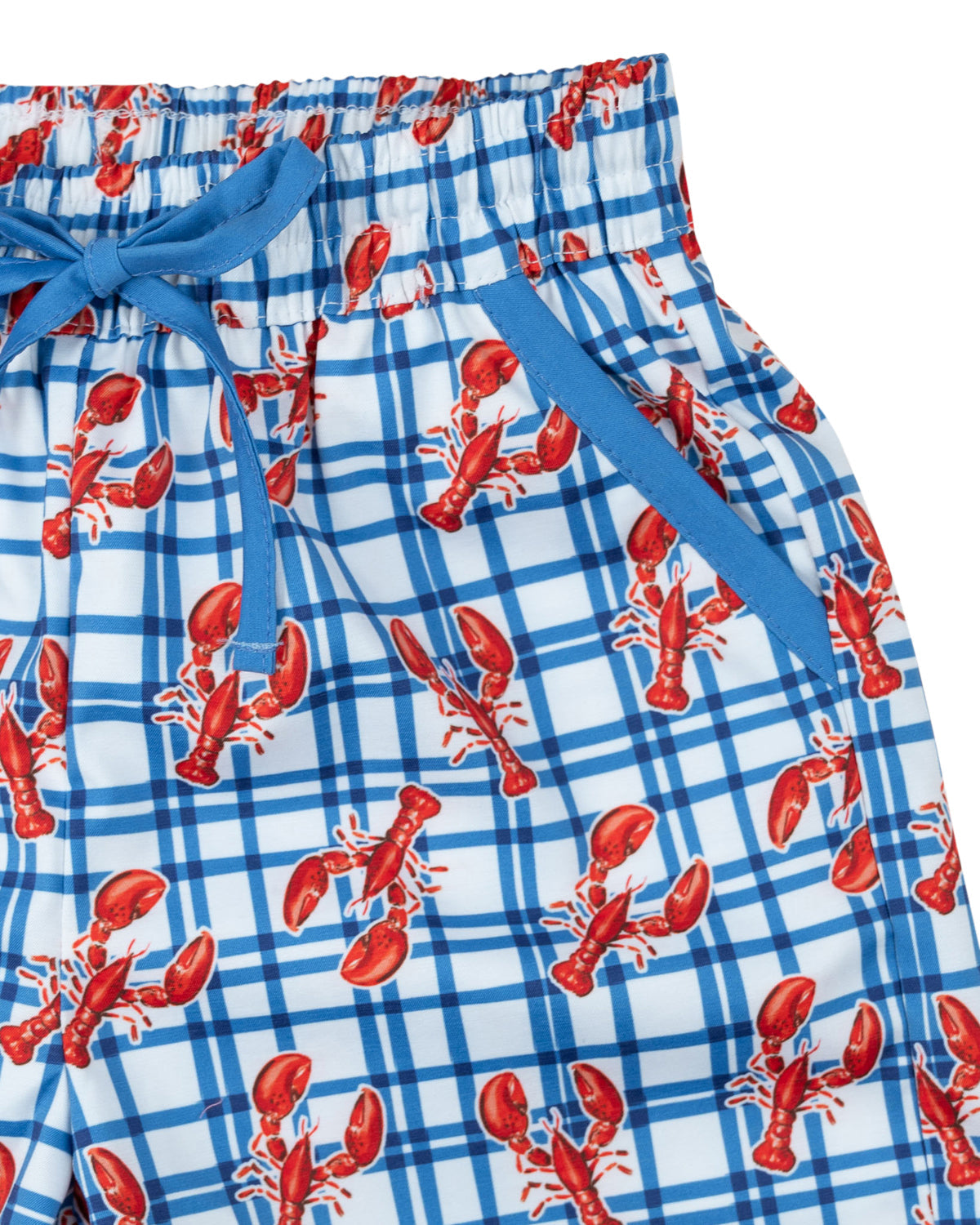 Red as a Lobster Swim Trunks- FINAL SALE Smockingbird
