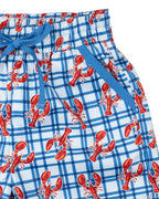 Red as a Lobster Swim Trunks- FINAL SALE Smockingbird