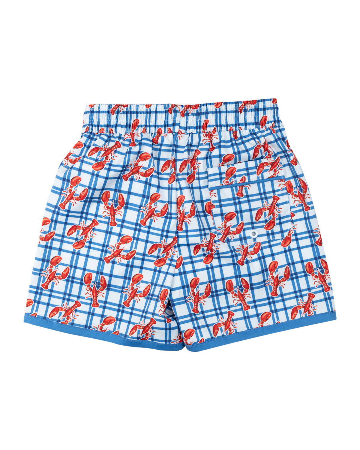 Red as a Lobster Swim Trunks- FINAL SALE Smockingbird