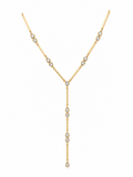 Delphine Teardrop Lariat