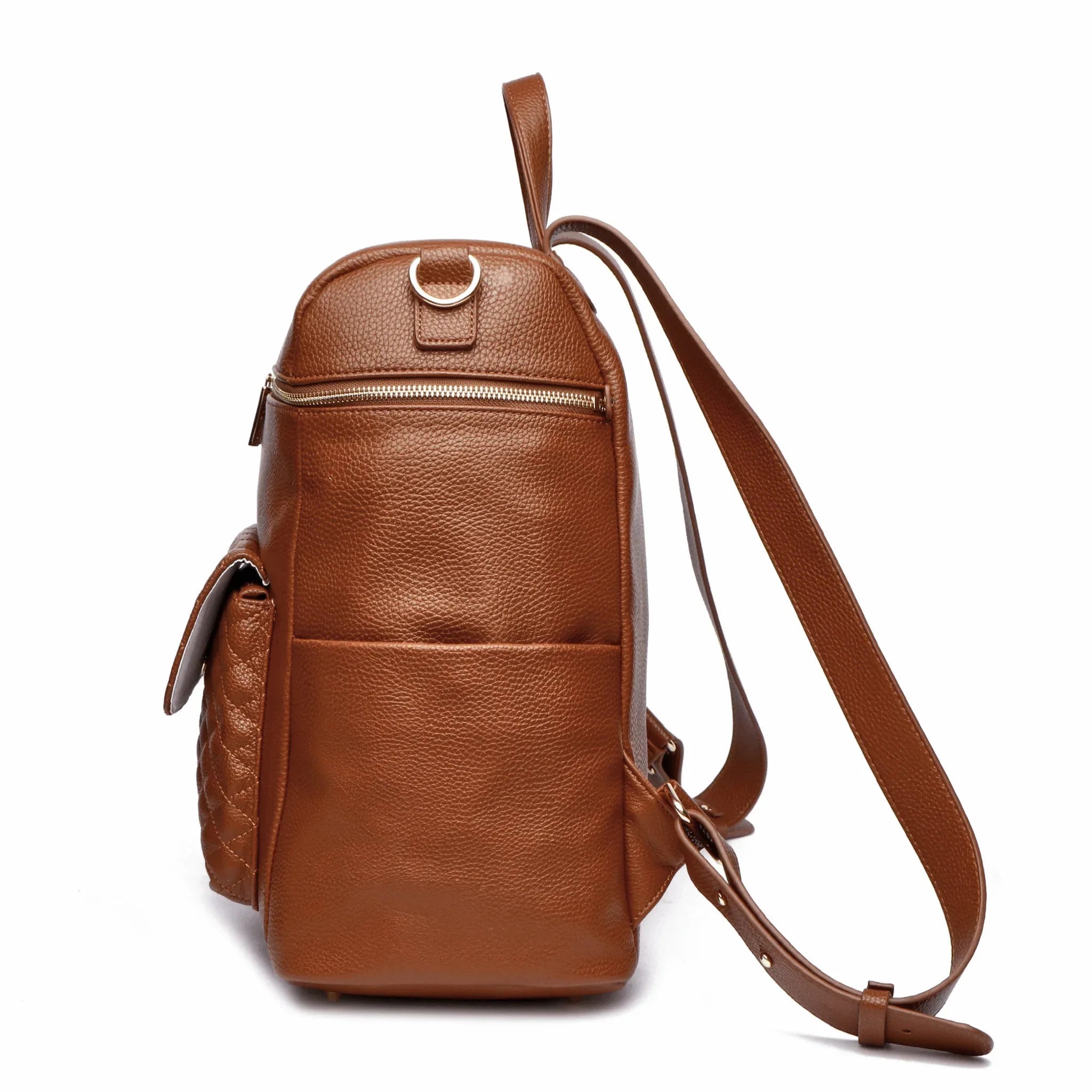 Signature Diaper Bag Caramel Luli Bebe