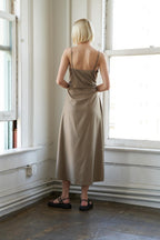 HAPPILY YOURS WOVEN MIDI DRESS Flying Tomato