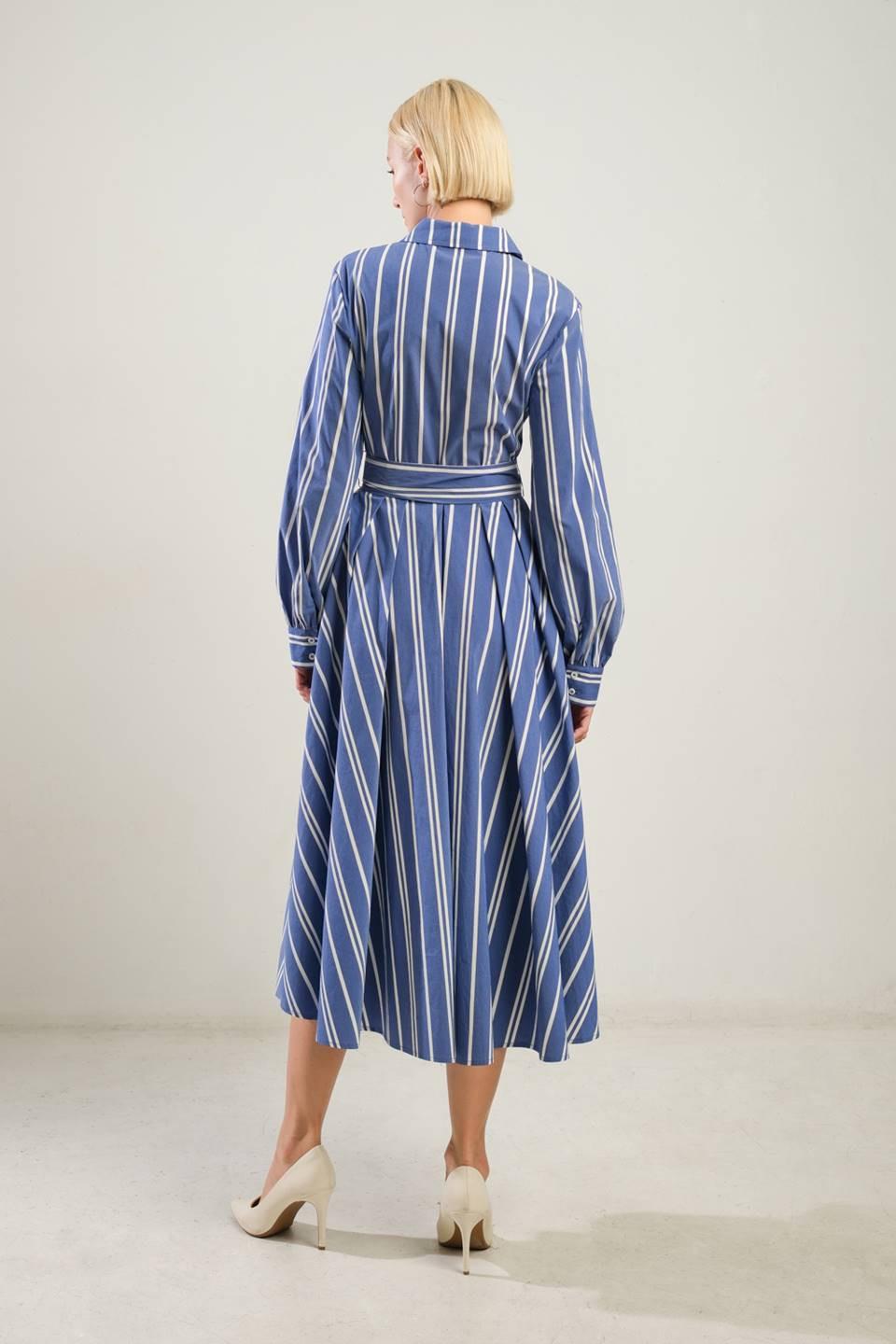 PETAL POWER MIDI SHIRT DRESS Flying Tomato