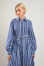 PETAL POWER MIDI SHIRT DRESS Flying Tomato
