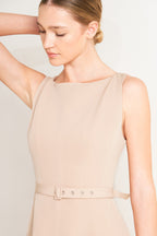 LIVING THE DREAM PINK WOVEN MIDI DRESS Flying Tomato