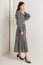 WHAT I FEEL WOVEN MIDI DRESS Flying Tomato