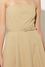 TAKING COMPLIMENTS WOVEN MIDI DRESS Flying Tomato
