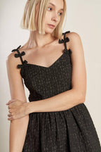 COVETED SWEETNESS WOVEN LACE MIDI DRESS Flying Tomato