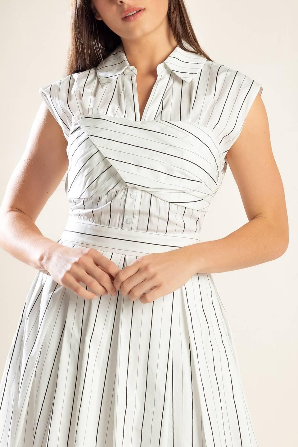 INCREDIBLY SENSATIONAL WOVEN MIDI DRESS Flying Tomato
