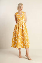 STARDUST STARLIGHT WOVEN MIDI DRESS Flying Tomato