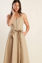 MARGOT DREAM WOVEN MIDI DRESS Flying Tomato