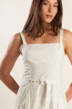SHAY LANTANA WOVEN MIDI DRESS Flying Tomato
