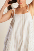 JUST WONDERING WOVEN MIDI DRESS Flying Tomato