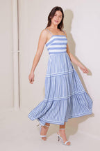 ANYTHING IS POSSIBLE WOVEN MIDI DRESS Flying Tomato