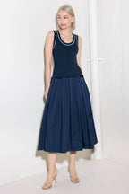 CELEBRATE EVERYDAY NAVY DRESS Flying Tomato