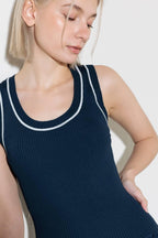 CELEBRATE EVERYDAY NAVY DRESS Flying Tomato