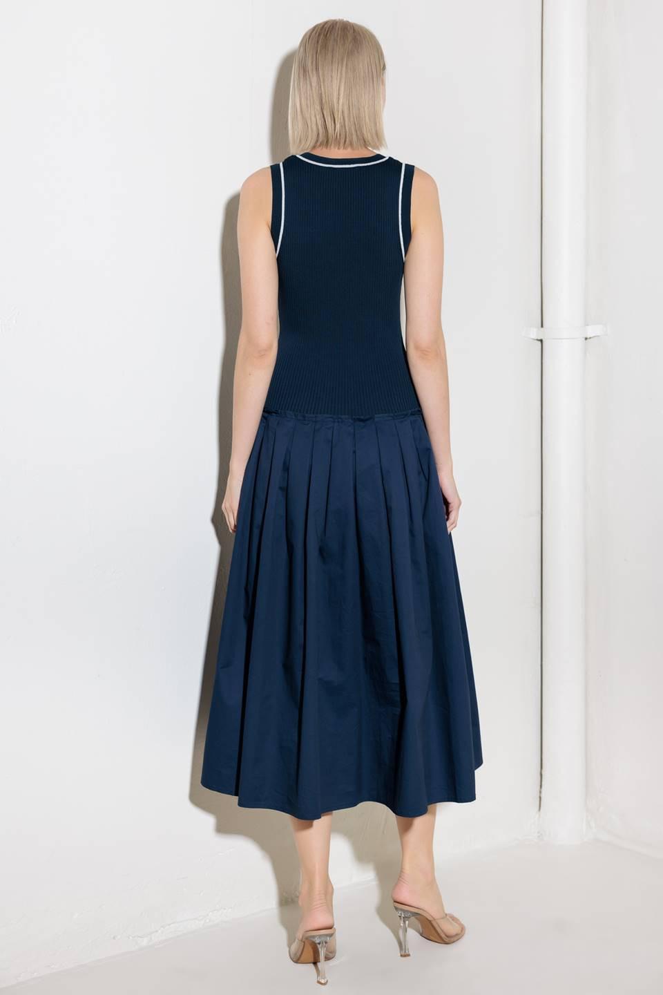 CELEBRATE EVERYDAY NAVY DRESS Flying Tomato