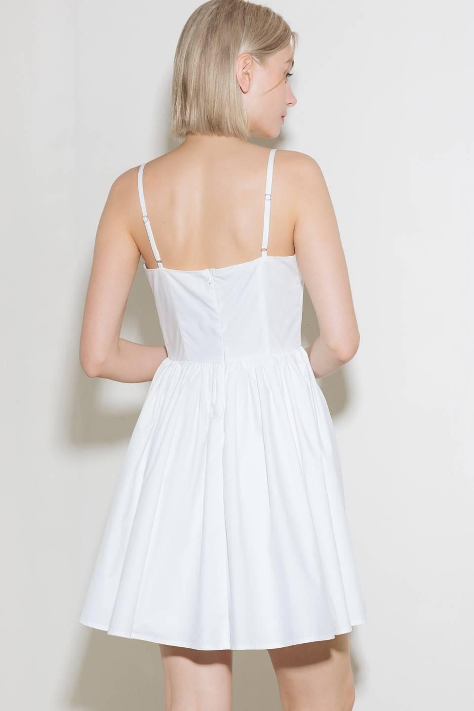 PURE ROMANCE WOVEN MINI DRESS Flying Tomato