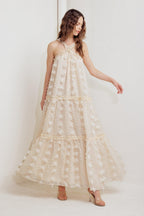 CLOUD NINE GOWN WOVEN ANKLE DRESS Flying Tomato
