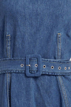 POET’S MUSE DENIM WOVEN MIDI DRESS Flying Tomato