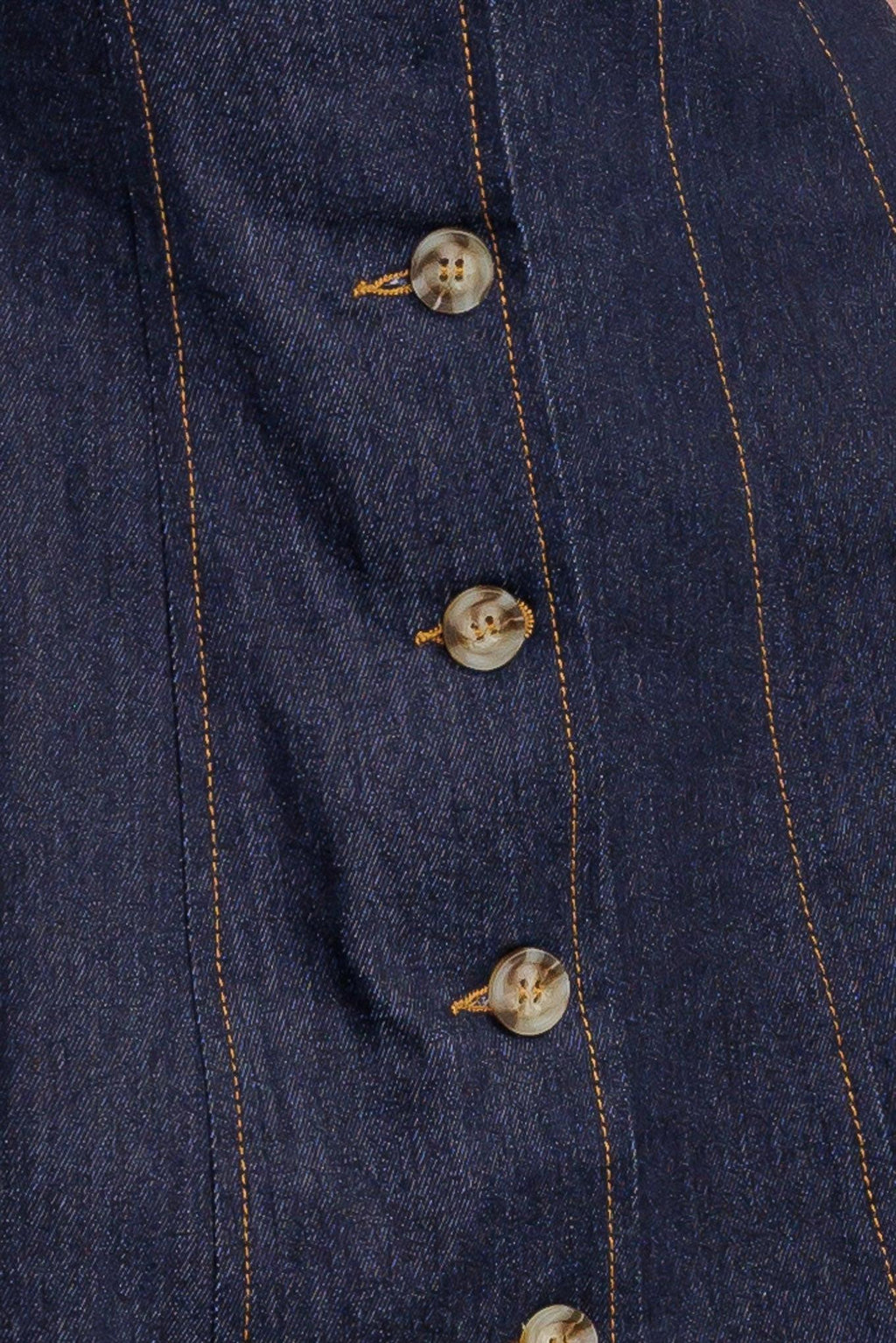 INDIGO TEMPO DENIM MINI DRESS Flying Tomato