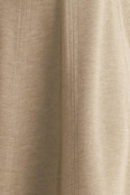 SOPHISTICATED SIMPLICITY WOVEN KNIT MIDI DRESS Flying Tomato