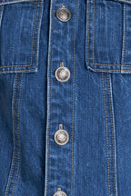 BLUE CRUSH DENIM MINI DRESS Flying Tomato