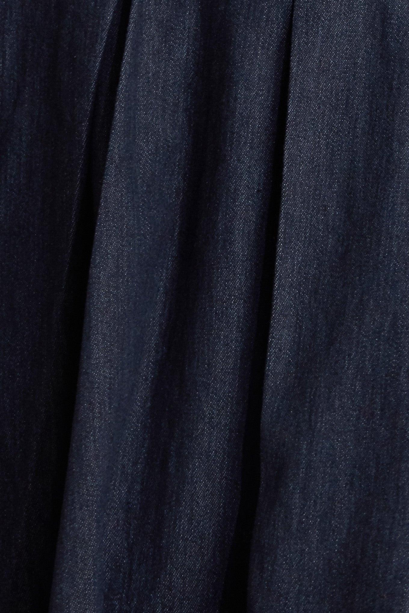 URBAN CORSET DENIM MIDI DRESS Flying Tomato