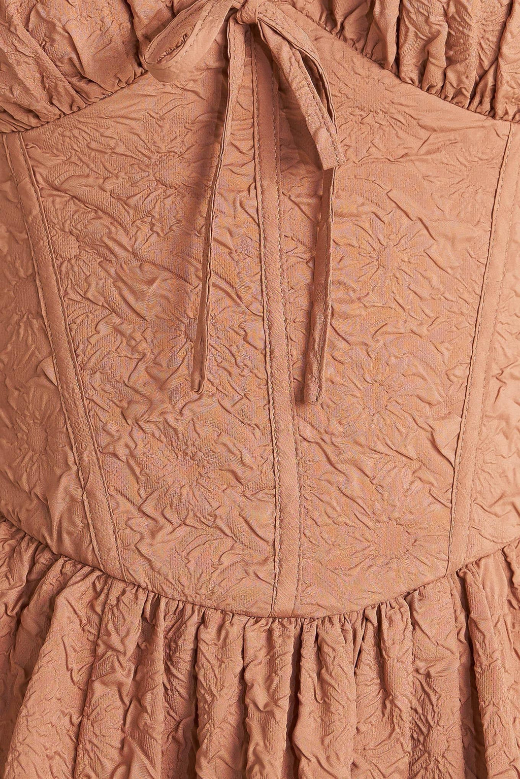 EARTHBOUND CHARM WOVEN MIDI DRESS Flying Tomato