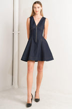 FRESH EDIT DENIM MINI DRESS Flying Tomato