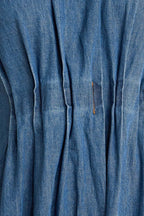 MODERN WORK DENIM MIDI DRESS Flying Tomato