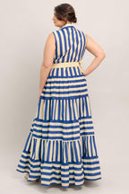[PREORDER] SUNSET BOARDWALK STRIP MAXI DRESS Flying Tomato