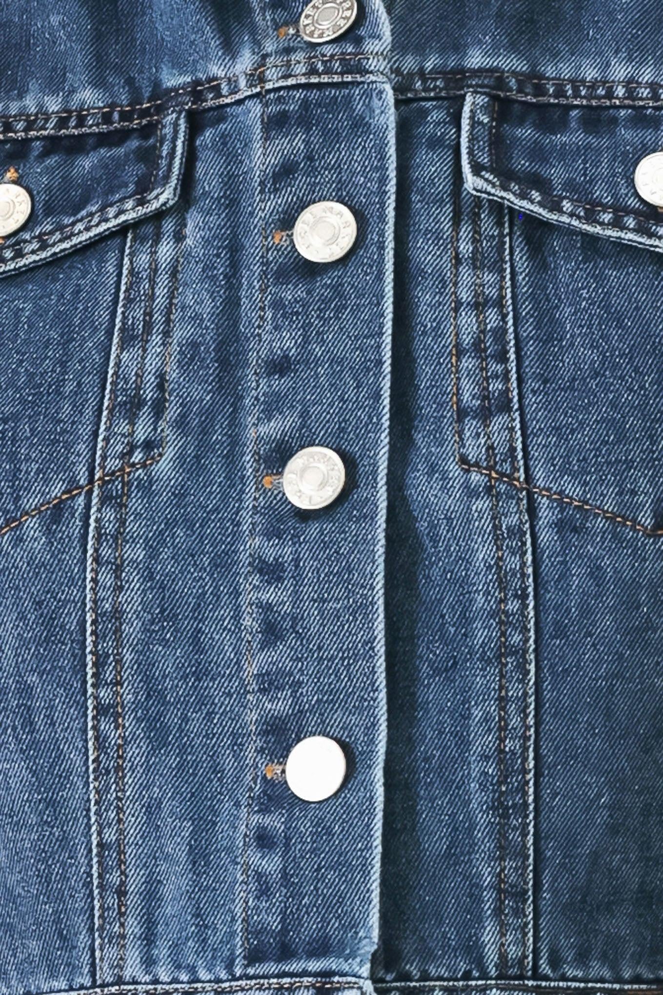 CASUAL GLAM DENIM MINI DRESS Flying Tomato