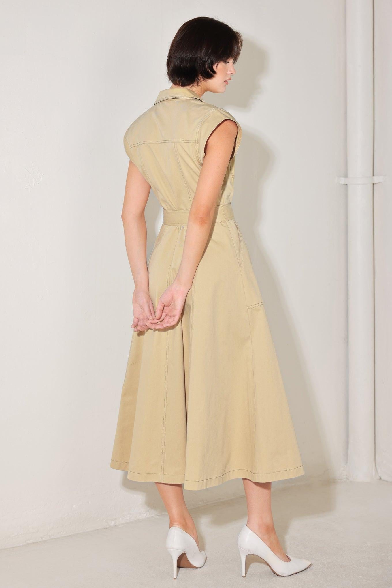 NATURAL INSTINCT WOVEN MIDI DRESS Flying Tomato