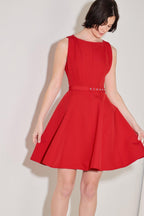 ALL EYES ON YOU WOVEN MINI DRESS Flying Tomato