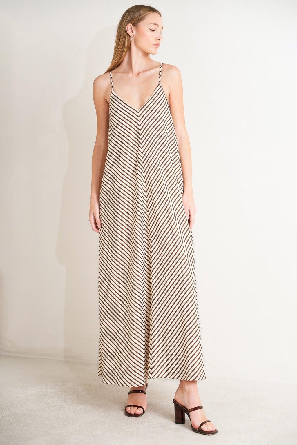 SEASIDE SILHOUETTE WOVEN MIDI DRESS Flying Tomato