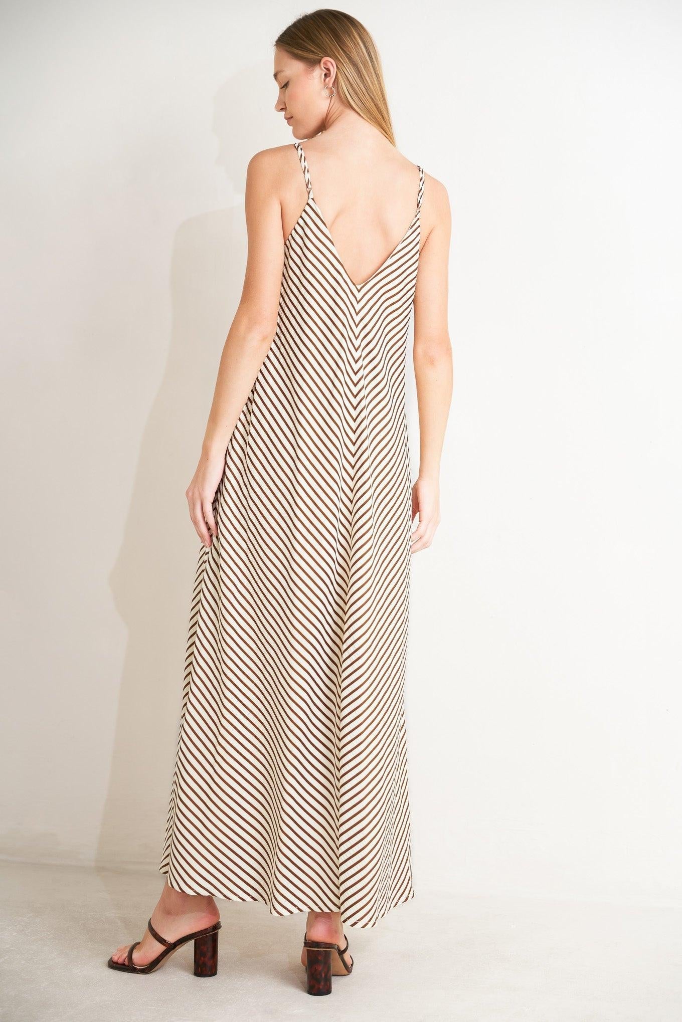 SEASIDE SILHOUETTE WOVEN MIDI DRESS Flying Tomato
