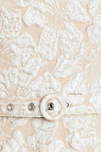 [PREORDER] STATEMENT IN IVORY WOVEN MIDI DRESS Flying Tomato
