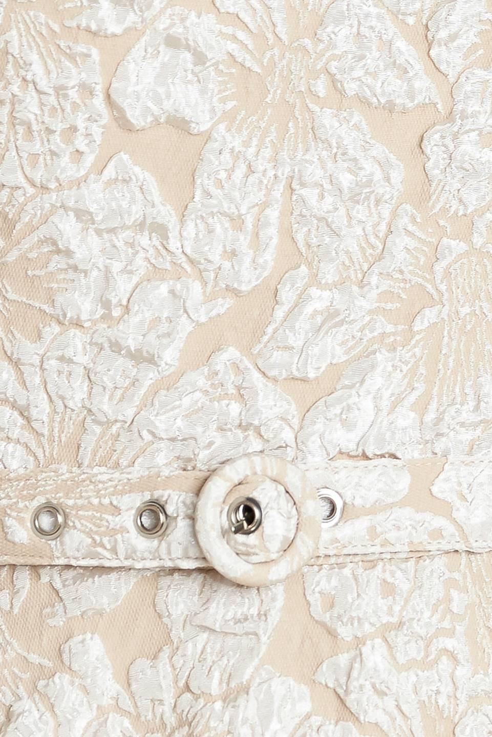 [PREORDER] STATEMENT IN IVORY WOVEN MIDI DRESS Flying Tomato
