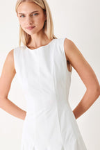 REFINED BEAUTY WOVEN MIDI DRESS Flying Tomato