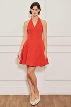 RODEO ROMANCE WOVEN MINI DRESS Flying Tomato