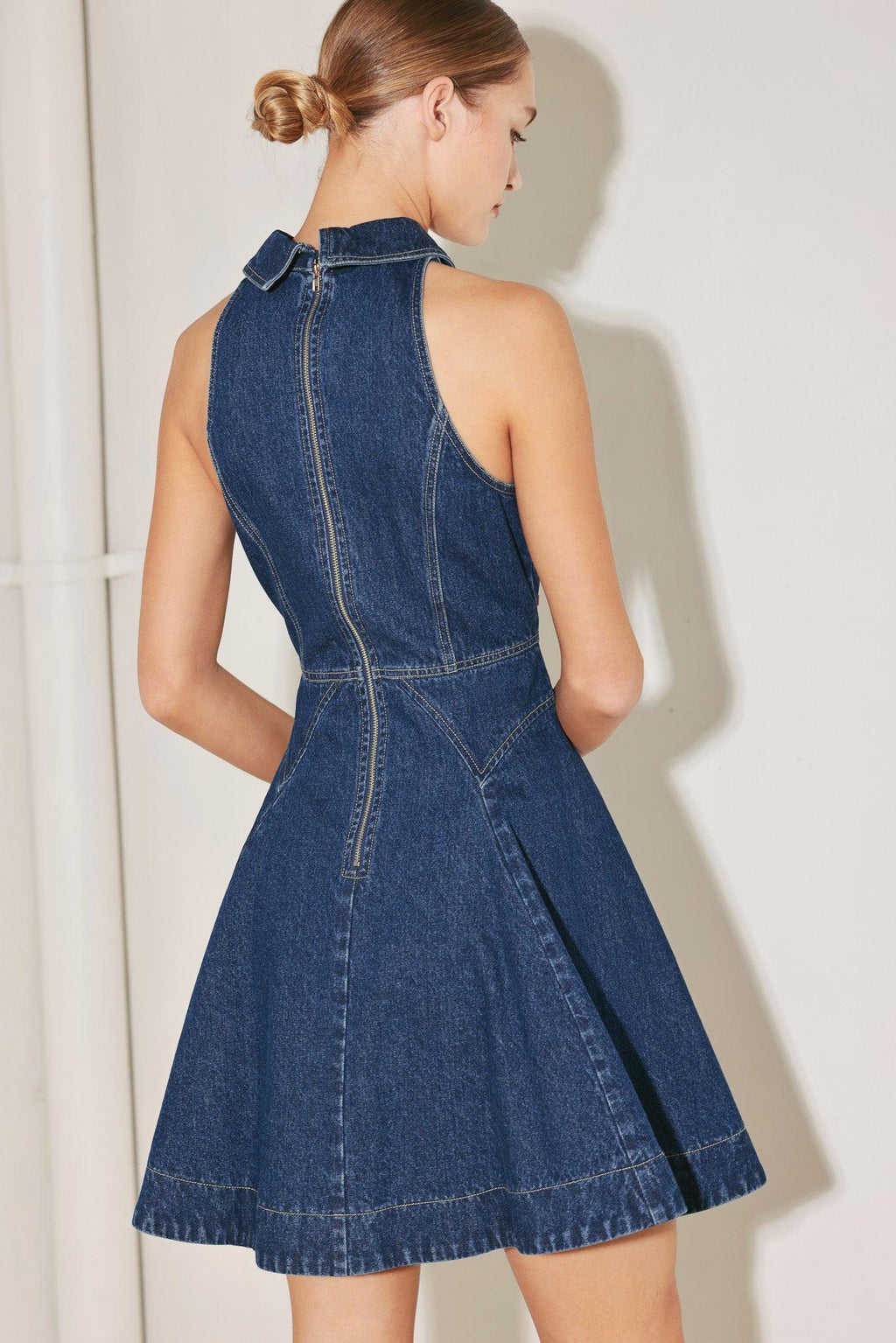 COOL GIRL COMEBACK DENIM MINI DRESS Flying Tomato