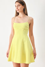FRESH LINE WOVEN CAMI DRESS Flying Tomato