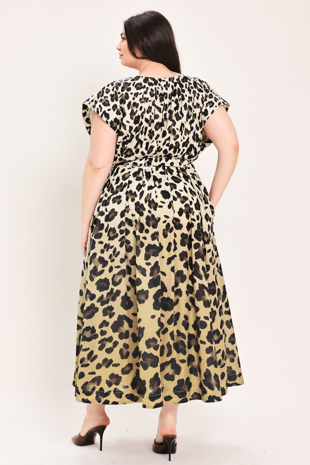 WILD MUSE WOVEN MIDI DRESS Flying Tomato