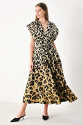 [PREORDER] WILD MUSE WOVEN MIDI DRESS Flying Tomato