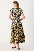 [PREORDER] WILD MUSE WOVEN MIDI DRESS Flying Tomato