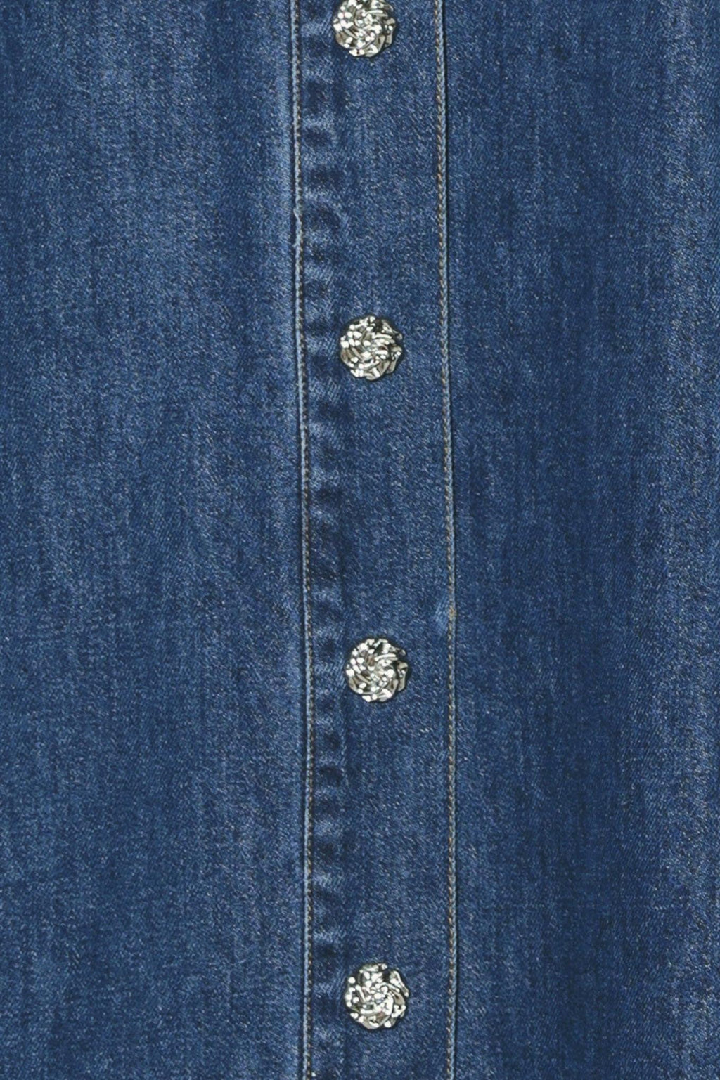 PARIS IN  DENIM MIDI DRESS Flying Tomato