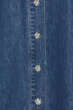 PARIS IN  DENIM MIDI DRESS Flying Tomato