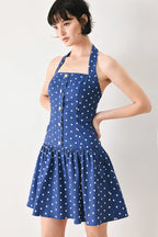 DOTS & DREAMS WOVEN MINI DRESS Flying Tomato