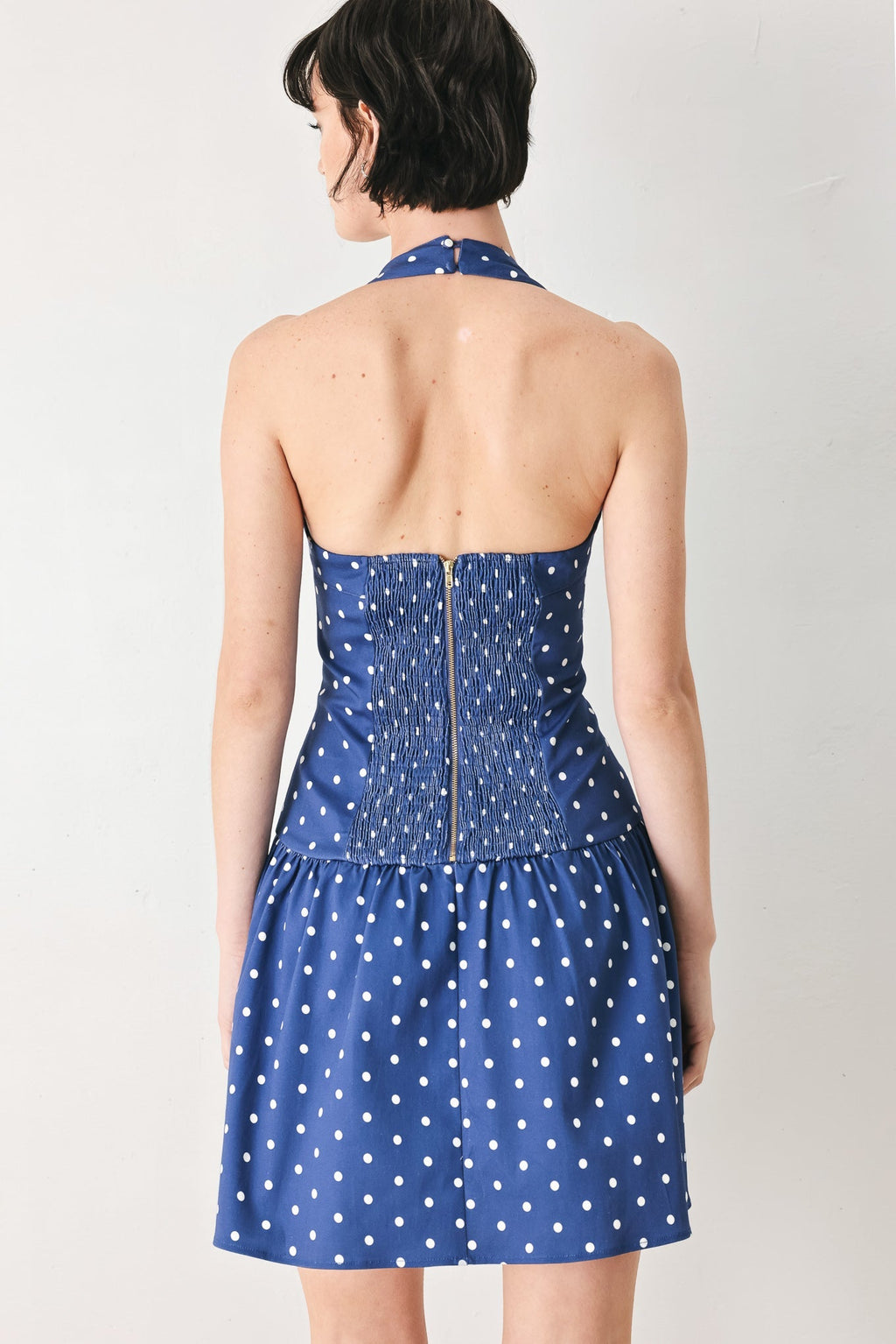 DOTS & DREAMS WOVEN MINI DRESS Flying Tomato